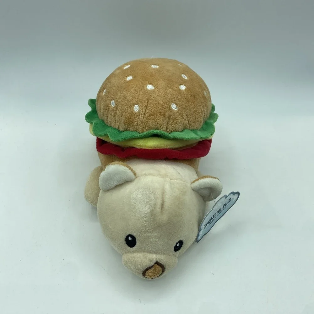 Costume Pal Burger Bear Plush 8 Inch